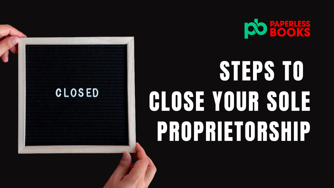 how to close your sole proprietorship in canada