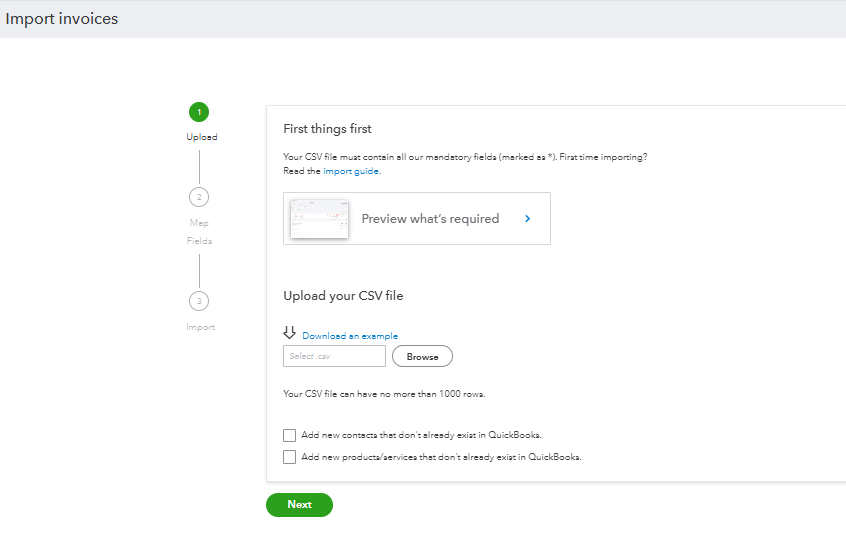 how enter rental income in quickbook online