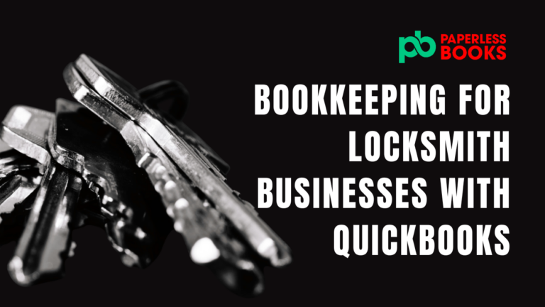 bookkeeping for locksmith businesses