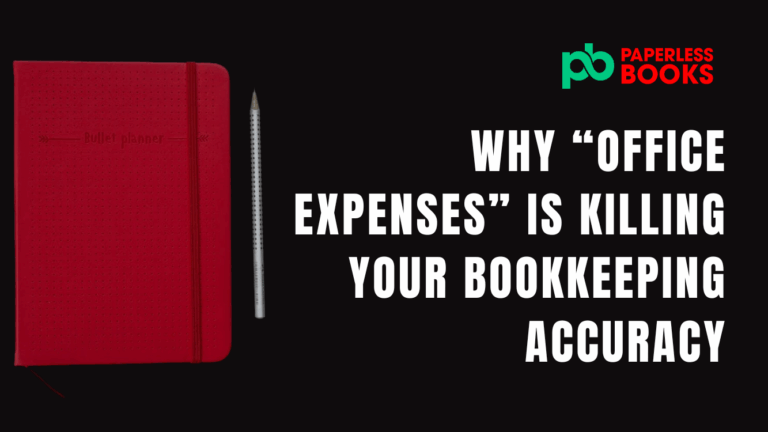 office expense category bookkeeping accuracy