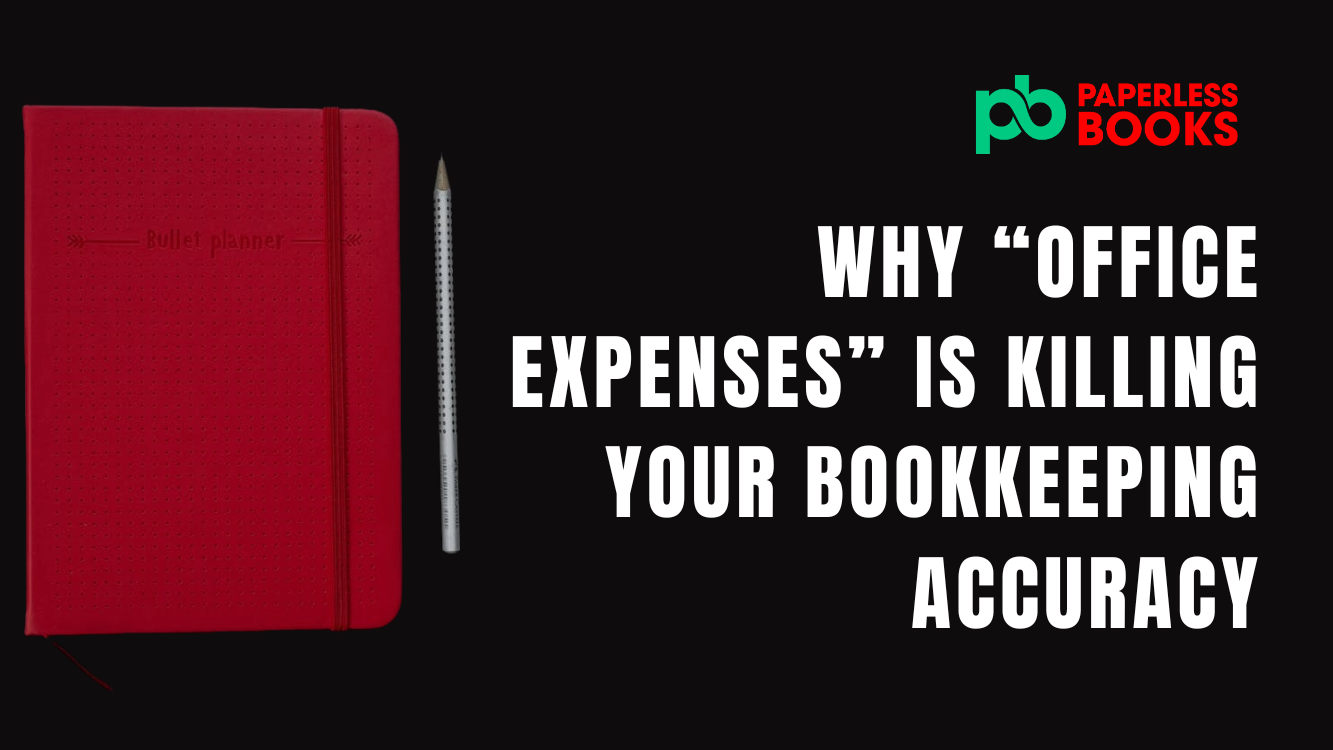 office expense category bookkeeping accuracy